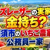 カズレーザーの実家は金持ち？加須市のいちご農家と公務員一家