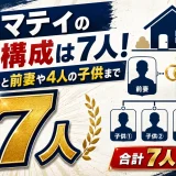 クロマティの家族構成は7人！再婚相手と前妻や4人の子供まで