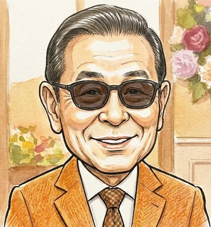 タモリがサングラスをかけてる理由は幼少期の右目の事故や失明の噂まで