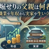 岩堀せりの父親は何者？名前・職業や年収から実家や生い立ちまで